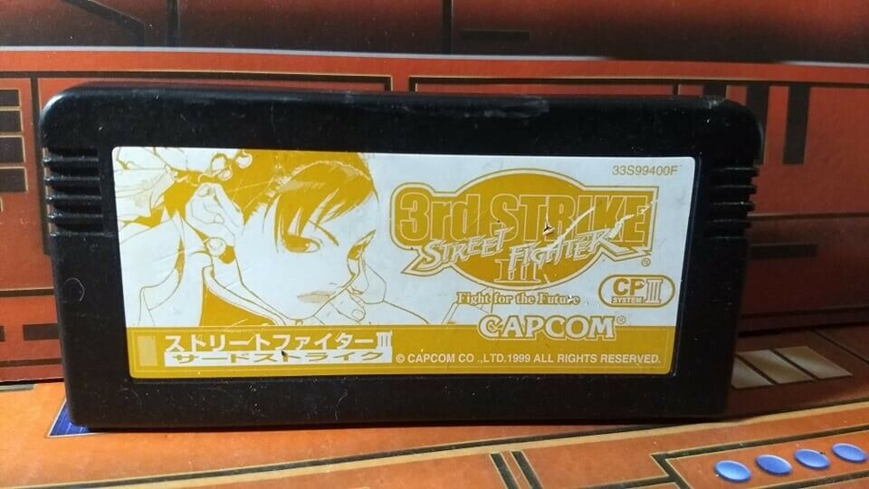 Street Fighter III Third Strike Capcom CPS3 Cart arcade game Street Fighter III Third Strike Capcom CPS3 Cart arcade game