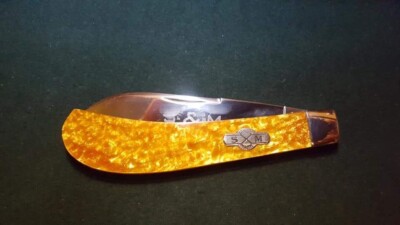 SCHATT & MORGAN #6  Painted Pony Meteor Shower Kentucky Shiner Knife  1 of 11