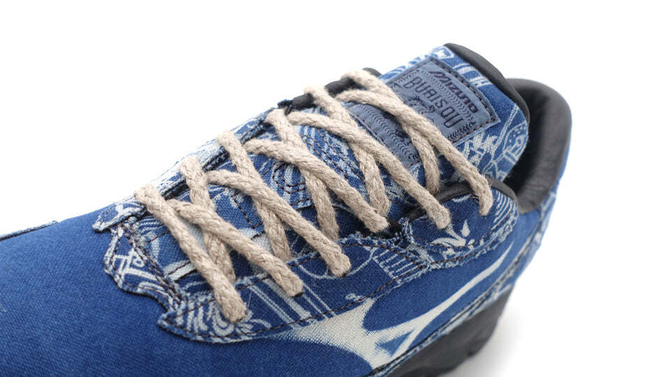Pre-owned Mizuno D1gd244101 Buaisou  Wave Rider Β Mugen Blue White (men's)
