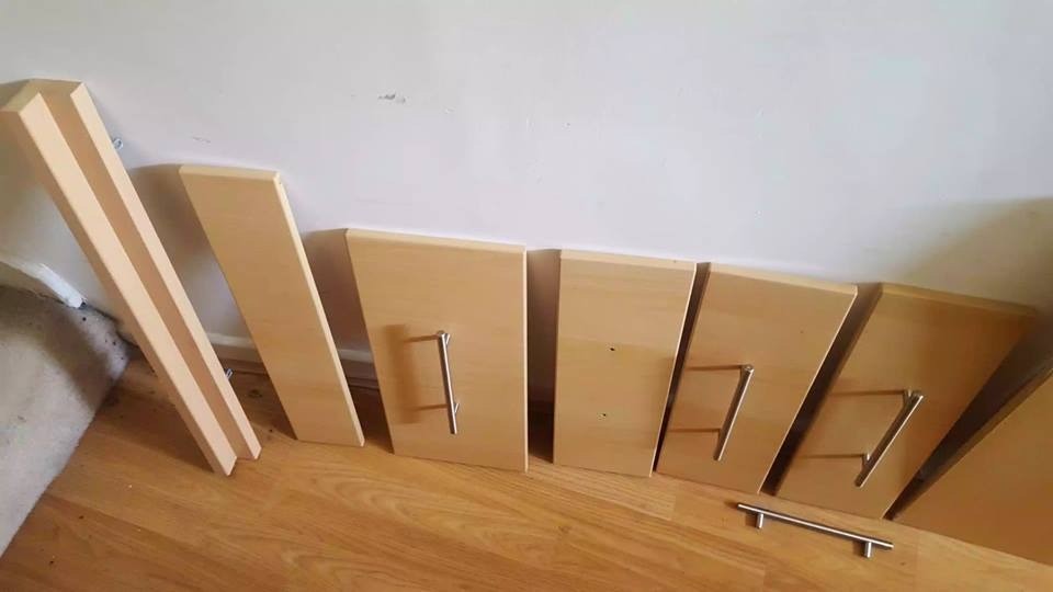 Kitchen Unit Doors and Drawer Fronts with Handles | in Plymouth, Devon