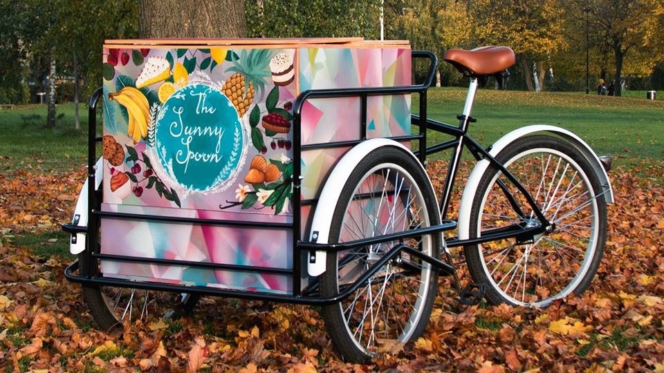 Catering Cargo Bike + Box + Stock/ Trike bike/ Ice cream bike/ Coffee