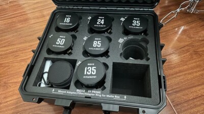 Meike Full Frame Cine Lens Kit: 16mm, 24mm, 35mm, 50mm, 85mm & 135mm.  NEW!