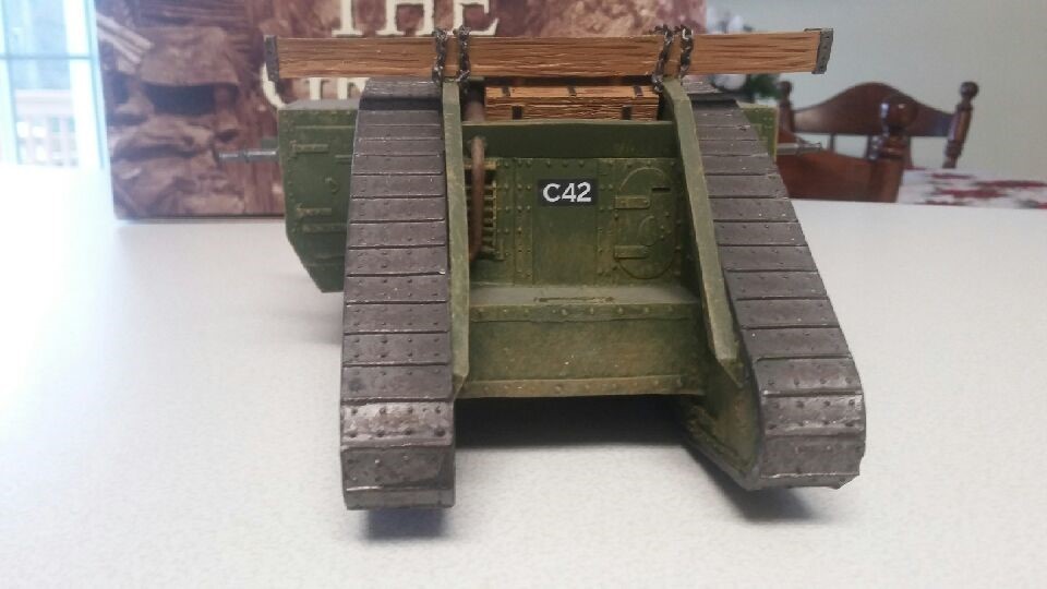 King and Country FW049 British Mark IV Heavy Tank Retired