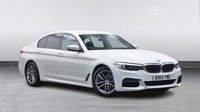 2019 BMW 5 SERIES 2.0 520d M Sport Saloon White Auto Diesel Hybrid