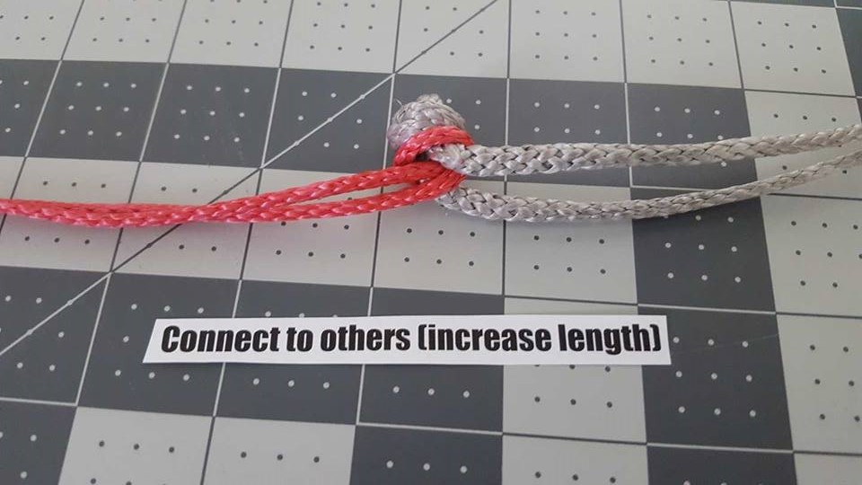 (((Evo loops))) 8 inch continuous shackle loops carabiner replacement 