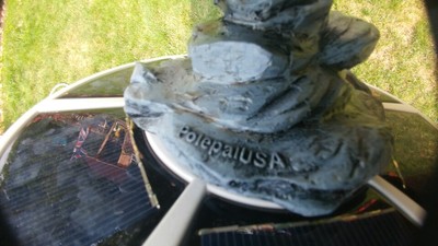 Flagpole Eagle on Approach Topper Finial Ball Hand Painted USA Real / Lifelike