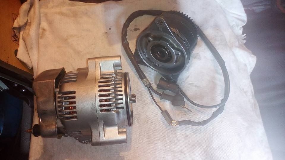 Honda ST1100 40amp alternator Pan European complete upgrade kit in