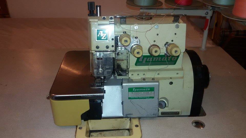 Yamato AZ8020H 4 thread High Speed Overlock Industrial Sewing Machine