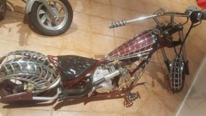 Spider man/Black widow mini chopper motorbike | Motorcycles | Gumtree