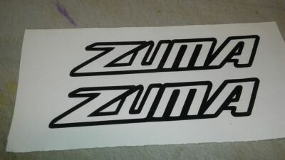2 stickers for Yamaha ZUMA scooter fairing bws 125