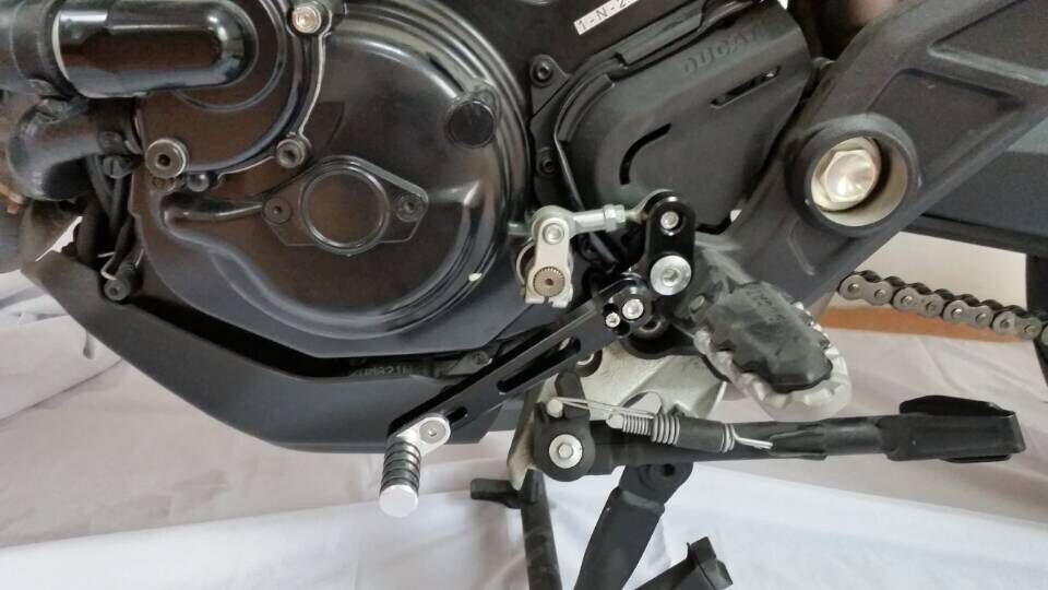 Left Shift Pedal Gear Foot Lever Shifter For DUCATI Hypermotard 821/939 SP Black