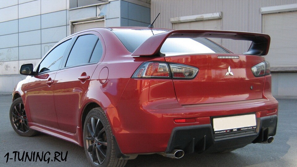 2016 Lancer Rear Diffuser