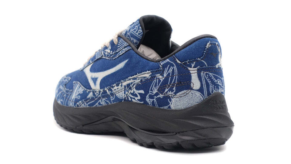 Pre-owned Mizuno D1gd244101 Buaisou  Wave Rider Β Mugen Blue White (men's)