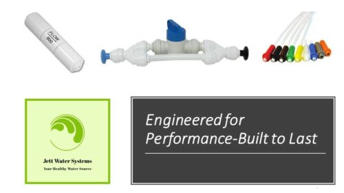 Reverse Osmosis Membrane Flush Valve Kit for 18-150 GPD RO Systems