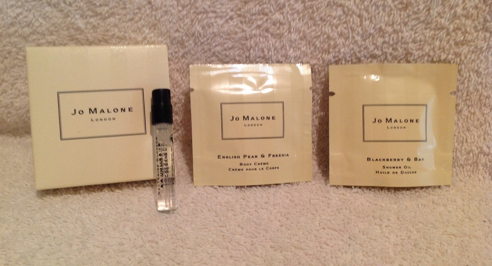 3 Jo Malone Nectarine Blossom Cologne & Blackberry Shower & English Pear Body