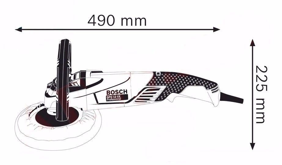 New Polisher Bosch Gpo 12 CE Professional Tool 