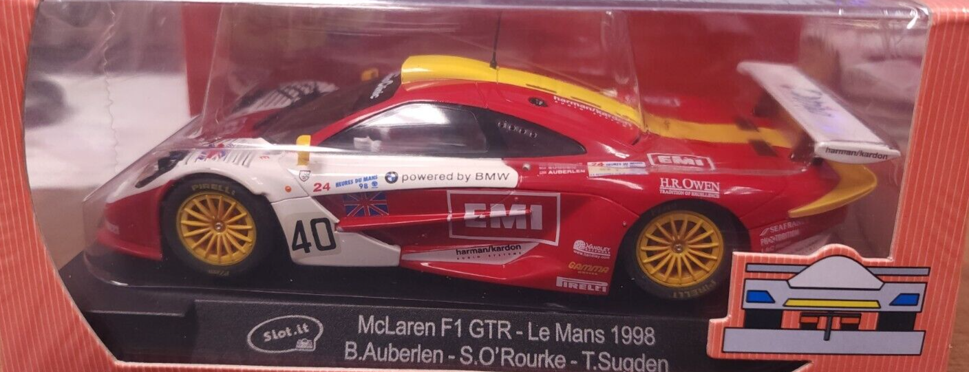 Slot.it　マクラーレン　F1　GTR　ル・マン　1998　CA10C Amazon | Slot.it スロットイット マクラーレン F1 GTR 41号車