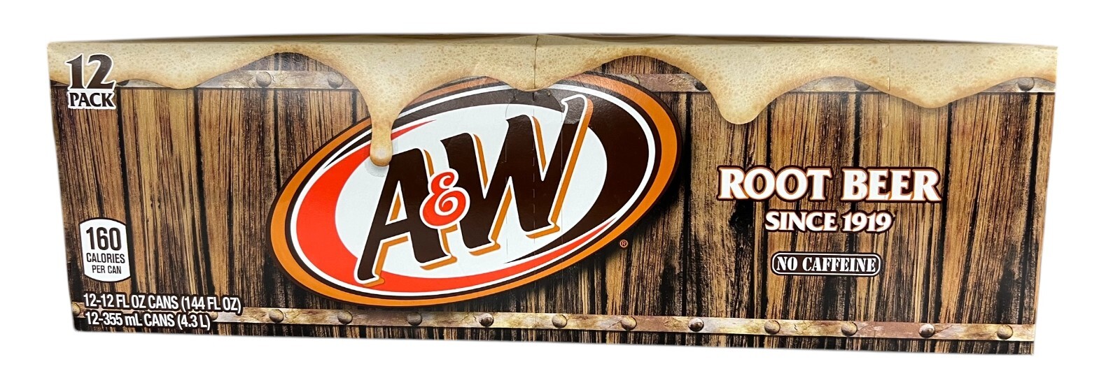 A&W Root Beer 12缶パック✖︎4ケース A&W Root Beer 12 Pack | eBay
