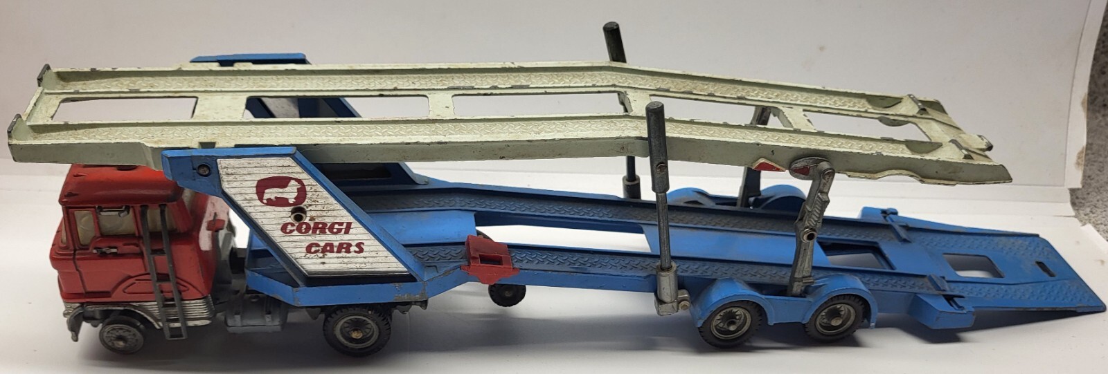 CORGI MAJOR TOYS カートランスポーター vintage Corgi Major toy Carrimore Mark IV transporter made