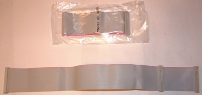 17''inch/43cm IDE Dual/2/Double Drive 40pin Cable/Cord/Wire/Ribbon/Strap,PATA/ATA