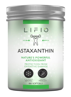 Icelandic Astaxanthin from Microalgae, All-Natural Support for Skin & Joint...