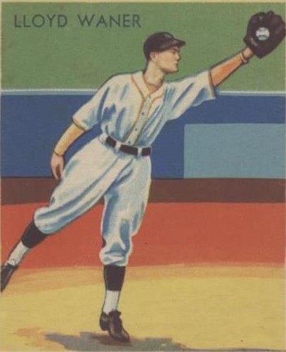 1934-36 National Chicle Diamond Stars - Lloyd Waner #16