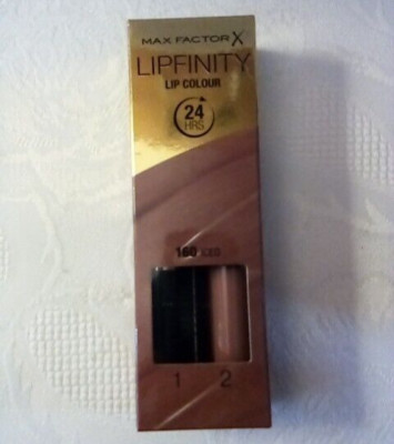 MAX FACTOR Lipfinity 2 Step Lip Colour + Top Coat 24Hrs Lip Tint Lipstick ~Iced