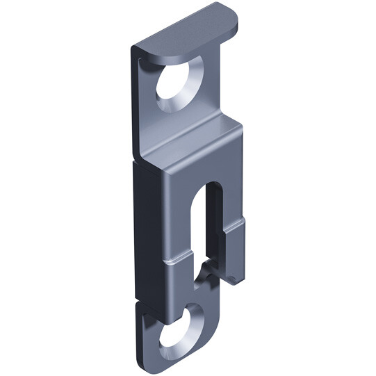 Gegenhalter/Verschlusstasche H 400, Li = Re, Zum Anschrauben