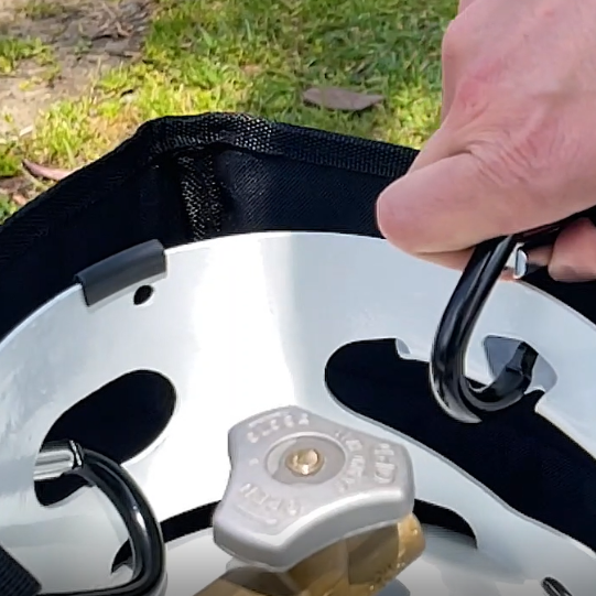 Propane Tank Cylinder Backpack Carrier for 5 and 10 lb LP Cylinder