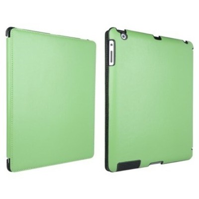 Pure Gear Ipad 2 3 4 Faux Leather CLASSIC FOLIO Kickstand Protective Case Green
