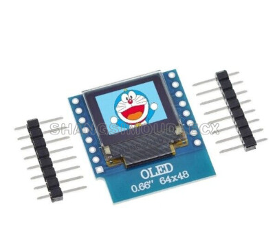 0.66 inch OLED Display Module for WEMOS D1 MINI ESP32 Module Arduino AVR STM32