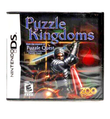 Puzzle Kingdom (Nintendo DS) New Sealed