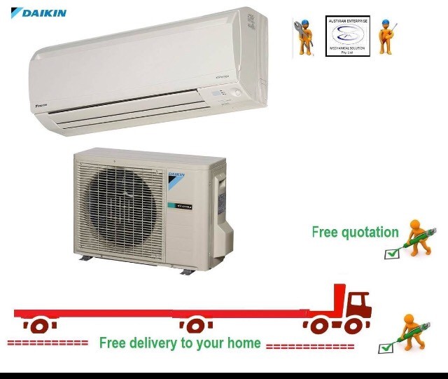 2.5 kw Daikin Fujitsu Mitsubishi split airconditioning + installation