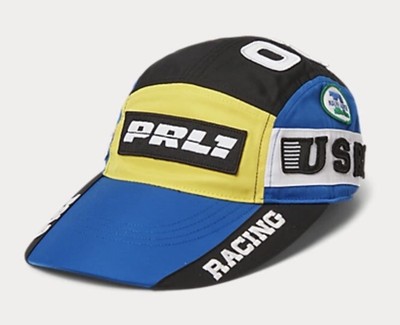 POLO RALPH LAUREN Men's Polo Racing Cap. Super Rare. Brand New Mens S/M