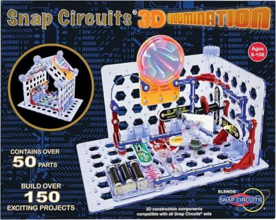 Snap Circuits 3D Illumination Electronics Exploration Kit - Brand New!