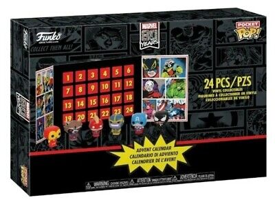 NEW Funko POP! Advent Calendar Marvel 80th Anniversary Christmas rare sealed