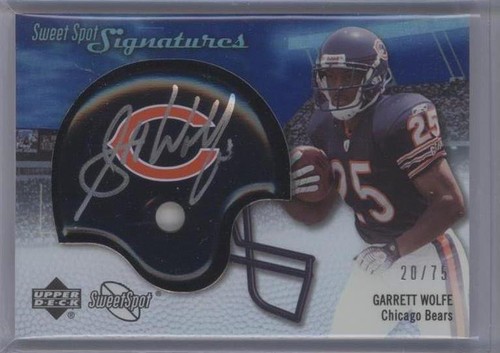 2007 NFL Sweet Spot Garrett Wolfe #SSS-GW