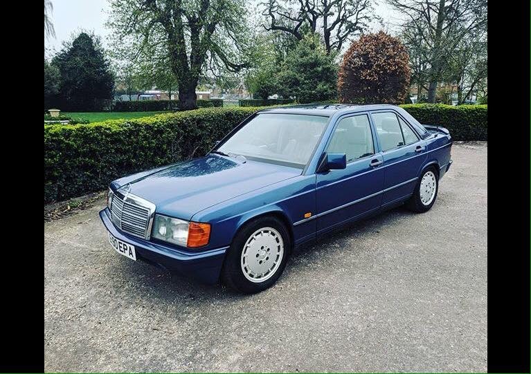 MERCEDES 190E. 2 LITRE AUTO. BLUE. in Hoddesdon, Hertfordshire Gumtree