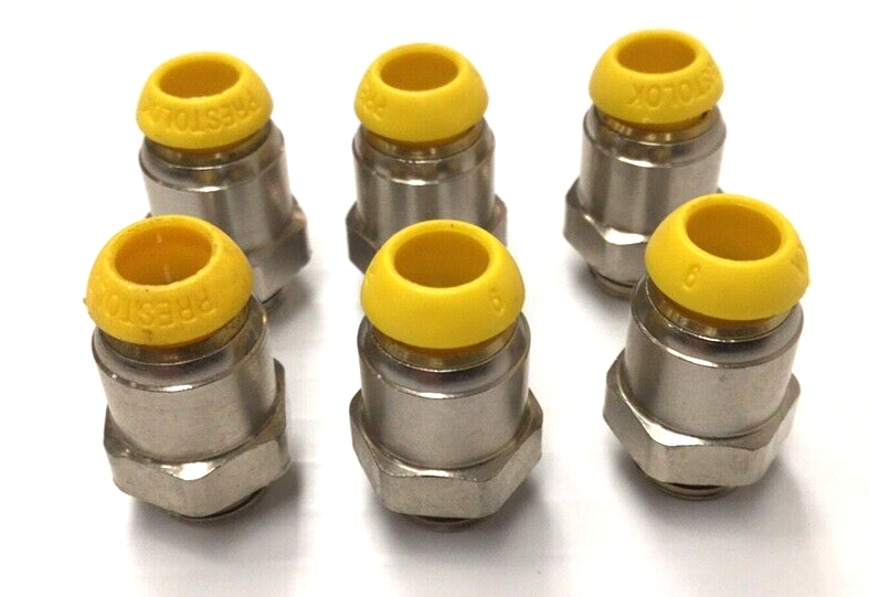 Parker W68PLP-6-8 Prestolok PLP Male Connector 3/8 inch Tube