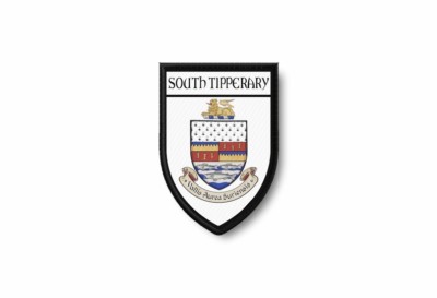 Patch printed shield embroidery border badge  flag county south tipperary
