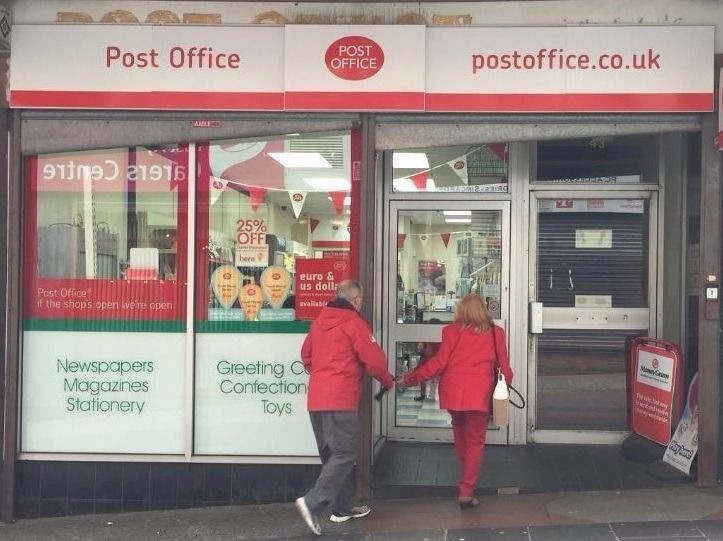 Busy Post Office For Sale in Kilmarnock Town Center With Shop Fitting and Material and Fixture