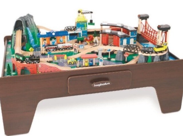 Imaginarium Mountain Rock Train Table Set Toys Indoor