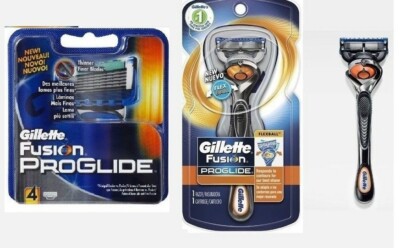 5 Gillette FUSION Proglide FLEXBALL Manual Razor Blades Cartridge Refills Shaver