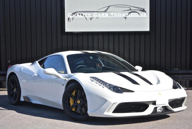 2014 Ferrari 458 4.5 V8 Speciale * Bianco + Racing Livery +Massive Spec + Carbon | in Sheffield