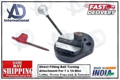 Direct Fitting Ball Turning Attachment For 7x14 Mini Lathe-Turn Concave & Convex