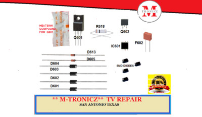 EMERSON  LF461EM4  A3AQ0MPW-002 Power Supply  Component Repair Parts Kit