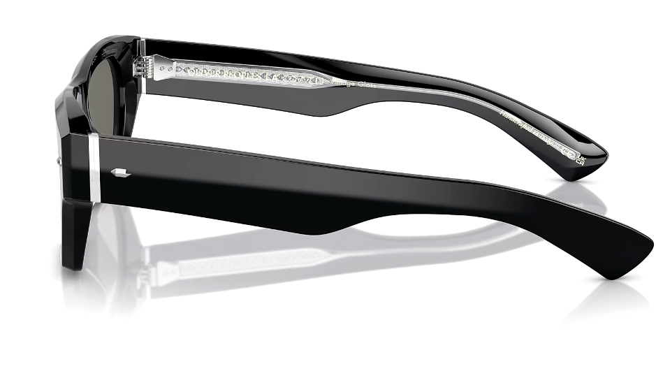 Pre-owned Oliver Peoples Kasdan Ov5514su 1492r5 51 Black/carbon Grey Sunglasses In Gray