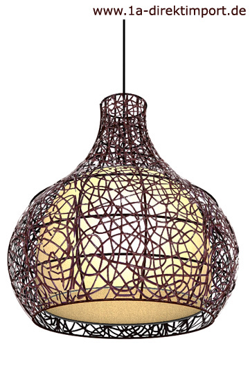 Hängeleuchte Hängelampe Mit Rattan Rattanleuchte Rattanlampen In Dortmund Hörde