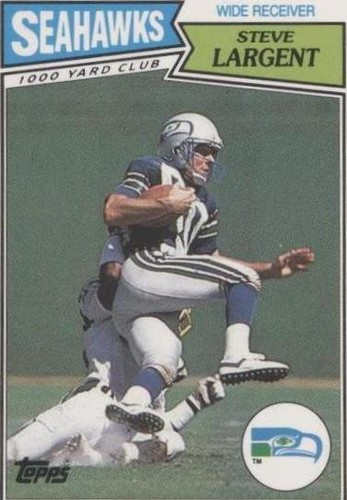 1987 Topps United Kingdom American Football Steve Largent #42