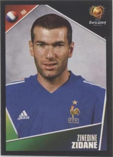 Panini UEFA Euro 2004 Zinedine Zidane #107